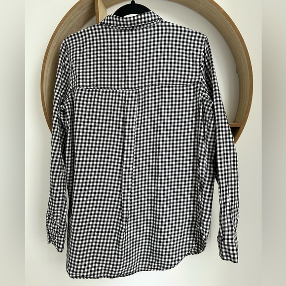 Custom H&M Gingham Button-up - Picture 2 of 6